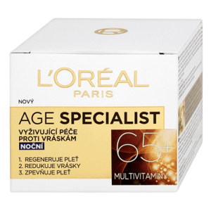 L'Oréal Paris Age Specialist 65+ vyživující péče proti vráskám noční 50 ml obraz