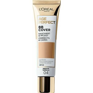 L'Oréal Paris Age Perfect BB Cover, 04 Medium Vanilla 30 ml obraz