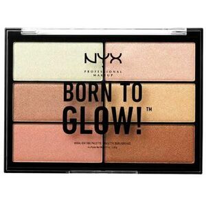 NYX Professional Makeup Born To Glow Highlighting Palette rozjasňovač 28.8 g obraz