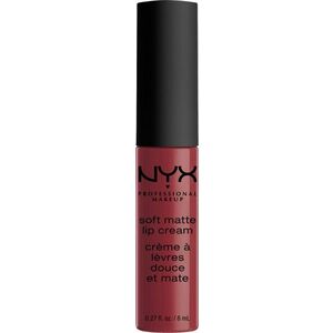 NYX Professional Makeup Soft Matte Lip Cream Ikonická tekutá rtěnka - Budapest 8 ml obraz
