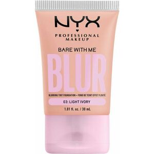 NYX Professional Makeup Bare With Me Blur Tint 03 Light Ivory make-up, 30 ml obraz