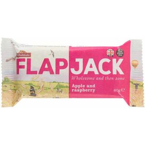 Wholebake Flapjack ovesný malina-jablečná šťáva bezlepkový 80 g obraz