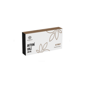 Aporosa Aktivní uhlí 250 mg 40 tablet obraz