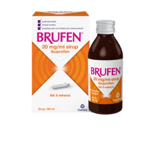 Brufen 20 mg/ml sirup 100 ml obraz