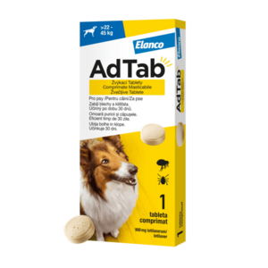 AdTab 900mg Žvýkací tableta pro psy 22 - 45kg obraz