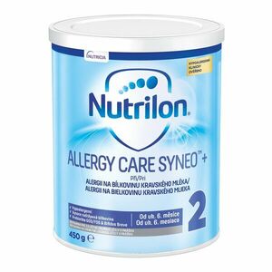 Nutrilon Allergy Care Syneo+ 2, pokračovací kojenecké mléko 450 g obraz