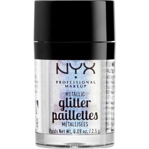 NYX Professional Makeup Metallic Glitter - Třpytky na obličej i tělo - Lumi-lite 2.5 g obraz