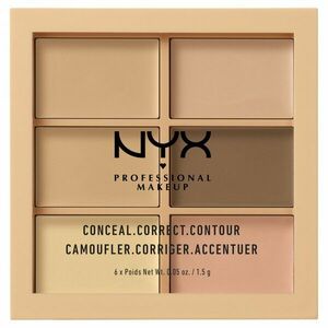 NYX Professional Makeup 3C Palette Korektor Light 15 g obraz