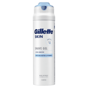 Gillette Skin Ultra Sensitive Gel na holení 200 ml obraz