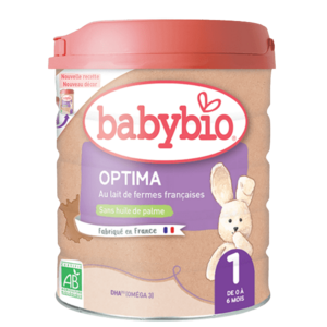 Babybio BABYBIO OPTIMA 1 počáteční kojenecké bio mléko s probiotiky a prebiotiky 800 g 800 g obraz