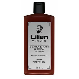 Lilien Men Art beard&hair&body shampoo White 250 ml obraz