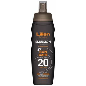 Lilien Sun active emulsion SPF 20 200 ml obraz