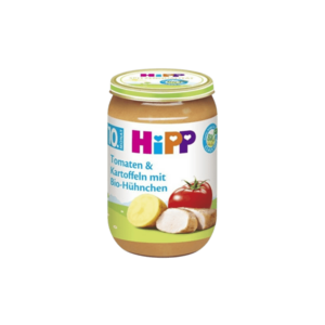 HiPP BIO příkrm Rajčata a brambory s kuřecím masem 220 g obraz
