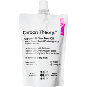 Carbon Theory Facial Exfoliating Scrub 125 ml obraz