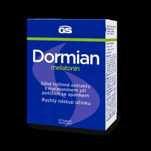 GS Dormian GS Dormian melatonin, 30 kapslí obraz