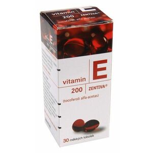 Zentiva Vitamin E 200 200mg 30 měkkých tobolek obraz
