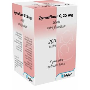 Zymafluor 0.25 mg 200 tablet obraz