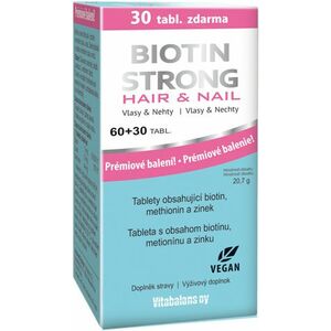 Vitabalans Biotin Strong Hair&Nail 60+30 tablet 90 tablet obraz