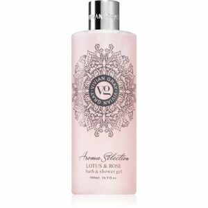 Vivian Gray Aroma Selection Lotus & Rose sprchový a koupelový gel 500 ml obraz
