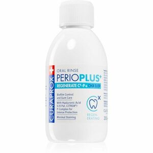 Curaprox Perio Plus+ Regenerate 0.09 CHX ústní voda s regeneračním účinkem 200 ml obraz