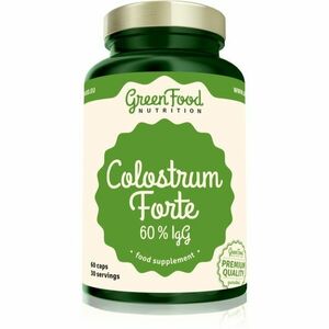 GreenFood Nutrition Colostrum Forte 60 % IgG podpora imunity 60 cps obraz