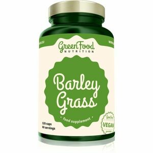GreenFood Nutrition Barley Grass kapsle s antioxidačním účinkem 120 cps obraz