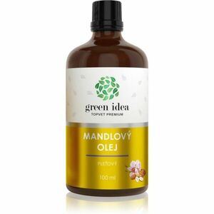 Green Idea Topvet Premium Mandlový olej pleťový olej lisovaný za studena 100 ml obraz