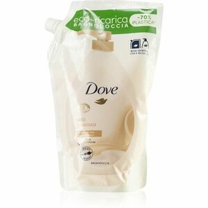 Dove Nourishing Silk sprchový a koupelový krém náhradní náplň 720 ml obraz