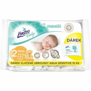Linteo Baby Premium Mini jednorázové pleny 3-6kg 5 ks obraz