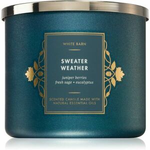 Bath & Body Works Sweater Weather vonná svíčka 411 g obraz