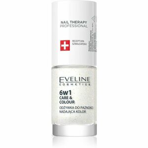Eveline Cosmetics Nail Therapy Care & Colour kondicionér na nehty 6 v 1 odstín Golden Glow 5 ml obraz
