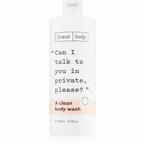 Frank Body Everyday jemný sprchový gel 2 v 1 bez parfemace 360 ml obraz