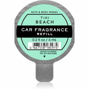 Bath & Body Works Tiki Beach vůně do auta náhradní náplň 6 ml obraz