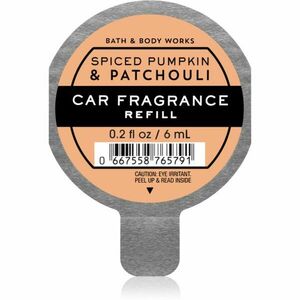 Bath & Body Works Spiced Pumpkin & Patchouli vůně do auta náhradní náplň 6 ml obraz