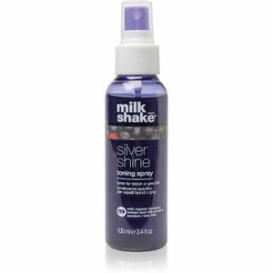 Milk Shake Silver Shine Toning Spray tónovací sprej pro blond a šedivé vlasy 100 ml obraz