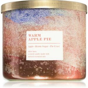 Bath & Body Works Warm Apple Pie vonná svíčka 411 g obraz