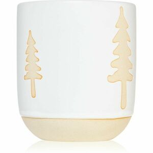 Paddywax Cypress & Fir White Glazed Raw Ceramic vonná svíčka 240 g obraz