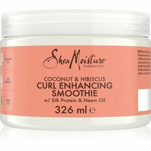 Shea Moisture Coconut & Hibiscus bezoplachový krém pro kudrnaté vlasy 340 g obraz