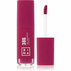 3INA The Longwear Lipstick dlouhotrvající tekutá rtěnka odstín 386 - Bright berry pink 6 ml obraz