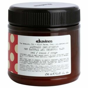 Davines Alchemic Conditioner Red hydratační kondicionér pro zvýraznění barvy vlasů 250 ml obraz