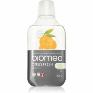 Splat Biomed Citrus Fresh ústní voda pro dlouhotrvající svěží dech 500 ml obraz