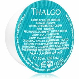 Thalgo Silicium Lifting and Firming Rich Cream bohatý krém s liftingovým efektem náhradní náplň 50 ml obraz