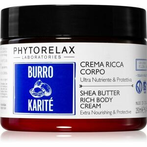Phytorelax Laboratories Shea Butter výživný tělový krém s bambuckým máslem 250 ml obraz