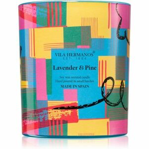 Vila Hermanos 70ths Year Lavender & Pine vonná svíčka 200 g obraz