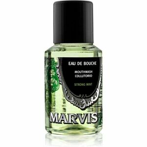 Marvis Strong Mint ústní voda pro dlouhotrvající svěží dech 30 ml obraz
