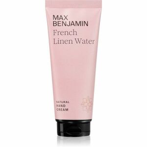 MAX Benjamin French Linen Water krém na ruce 75 ml obraz