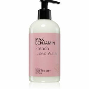 MAX Benjamin French Linen Water mléko na ruce a tělo 300 ml obraz