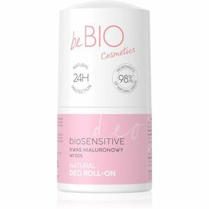 beBIO Hyaluro bioSensitive deodorant roll-on pro citlivou pokožku 50 ml obraz
