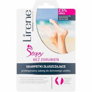 Lirene Foot Care exfoliační ponožky pro zjemnění a hydrataci pokožky nohou (2, 5% Urea) 1 ks obraz