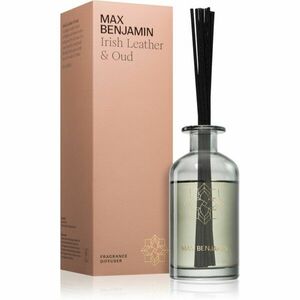 MAX Benjamin Irish Leather & Oud aroma difuzér s náplní 150 ml obraz